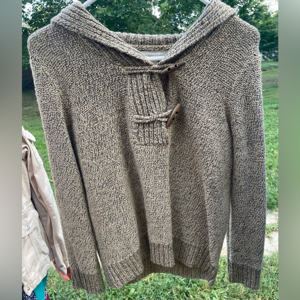 Christopher & Banks Toggle Closure Sweater Size Small